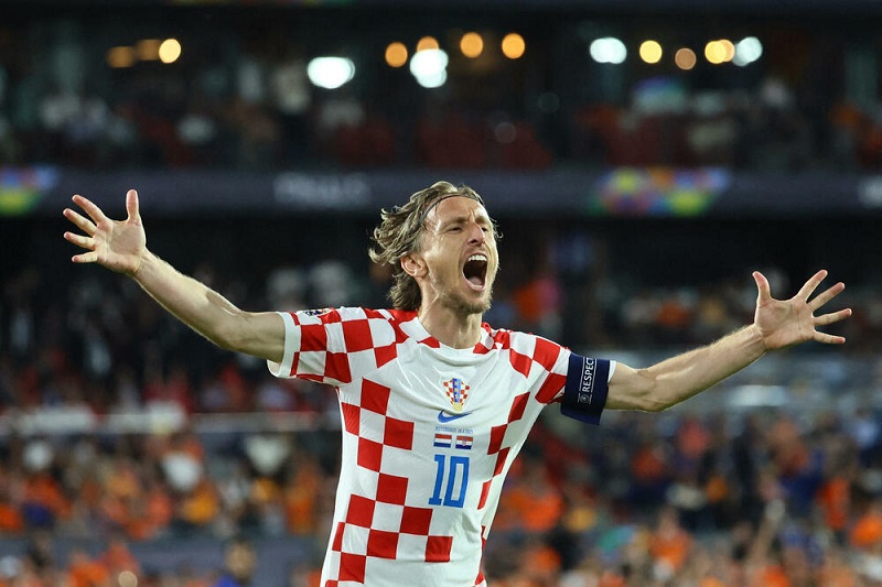 Luka Modrić wird immer die repräsentative Figur des unermüdlichen Laufens auf dem Platz sein